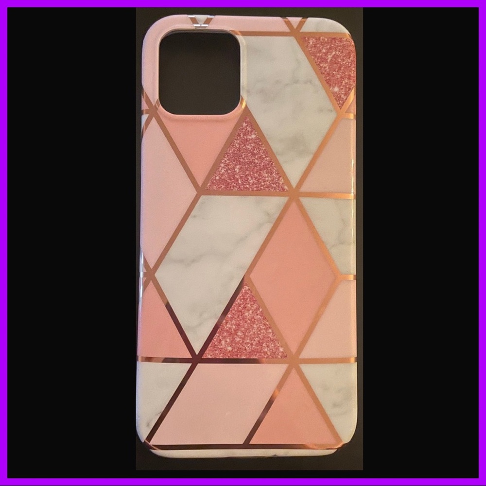 Like new! iPhone 12 pink phone case